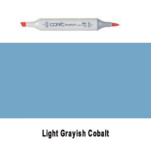 Copic Sketch B95 - Light Grayish Cobalt