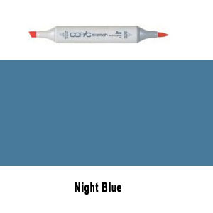 Copic Sketch B97 - Night Blue