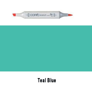 Copic Sketch  BG18 - Teal Blue