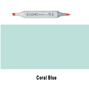 Copic Sketch BG23 - Coral Blue