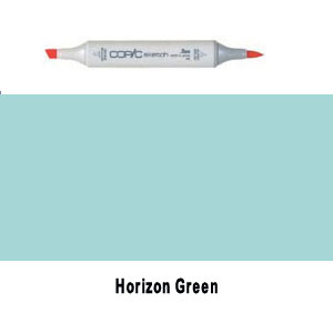 Copic Sketch BG34 - Horizon Green