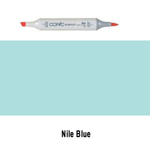 Copic Sketch BG45 - Nile Blue