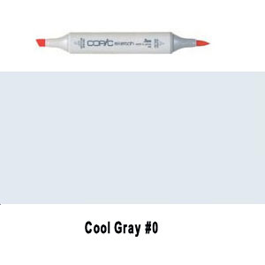 Copic Sketch C0 - Cool Gray 0