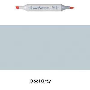 Copic Sketch C3 - Cool Gray 3
