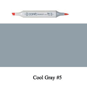 Copic Sketch C5 - Cool Gray 5