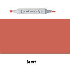 Copic Sketch E08 - Brown