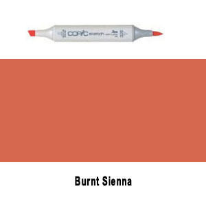 Copic Sketch E09 - Burnt Sienna