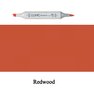Copic Sketch E19 - Redwood