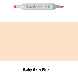 Copic Sketch E21 - Baby Skin Pink