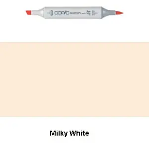 Copic Sketch E51 - Milky White