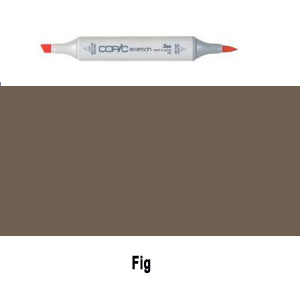 Copic Sketch E87 - Fig