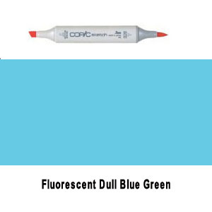 Copic Sketch FBG2 - Dull Blue Green Fluo