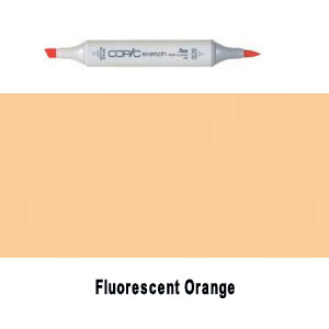 Copic Sketch FYR1 - Orange Fluo