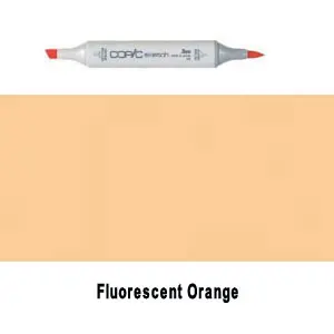 Copic Sketch FYR1 - Orange Fluo