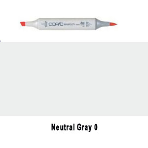 Copic Sketch N0 - Neutral Gray 0