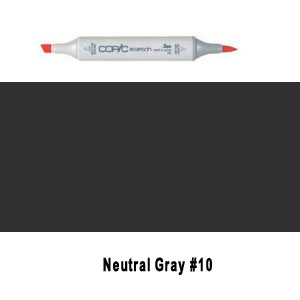 Copic Sketch N10 - Neutral Gray 10