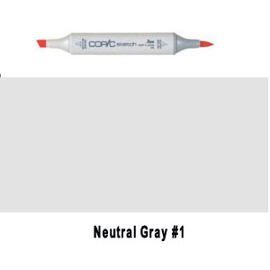 Copic Sketch N1 - Neutral Gray 1