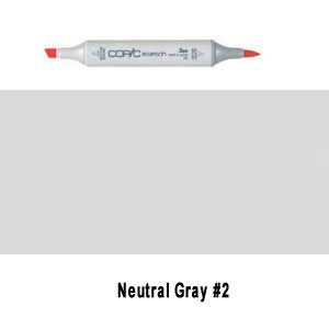 Copic Sketch N2 - Neutral Gray 2