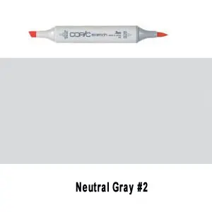 Copic Sketch N2 - Neutral Gray 2