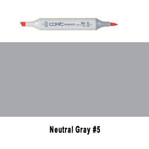 Copic Sketch N5 - Neutral Gray 5