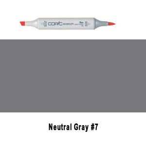 Copic Sketch N7 - Neutral Gray 7