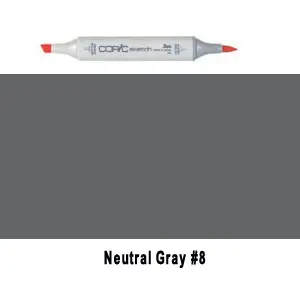 Copic Sketch N8 - Neutral Gray 8