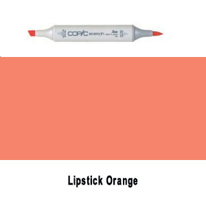 Copic Sketch R17 - Lipstick Orange