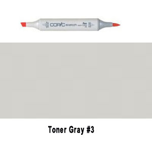 Copic Sketch T3 - Toner Gray 3