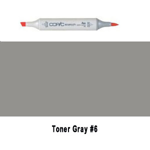 Copic Sketch T6 - Toner Gray 6