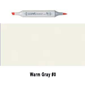 Copic Sketch W0 - Warm Gray 0