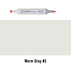 Copic Sketch W2 - Warm Gray 2