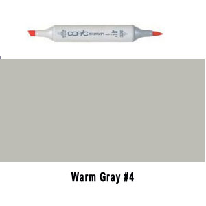 Copic Sketch W4 - Warm Gray 4