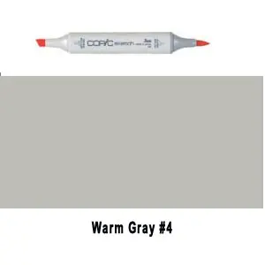 Copic Sketch W4 - Warm Gray 4