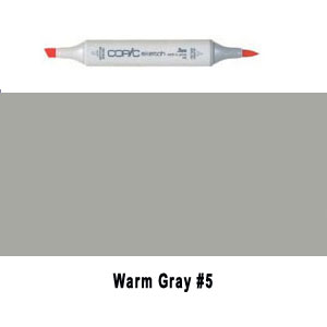 Copic Sketch W5 - Warm Gray 5