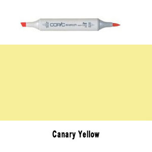 Copic Sketch Y02 - Canary Yellow