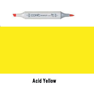 Copic Sketch Y08 - Acid Yellow