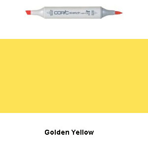 Copic Sketch  Y17 - Golden Yellow