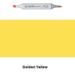 Copic Sketch  Y17 - Golden Yellow