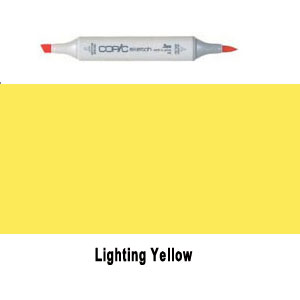 Copic Sketch Y18 - Lighting Yellow