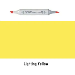 Copic Sketch Y18 - Lighting Yellow