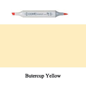 Copic Sketch Y21 - Buttercup Yellow