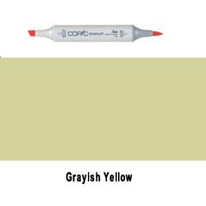 Copic Sketch YG93 - Grayish Yellow