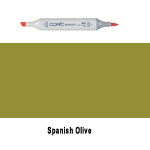 Copic Sketch YG97 - Spanish Olive