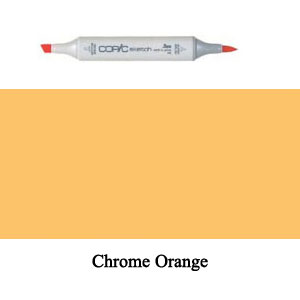 Copic Sketch YR04 - Chrome Orange