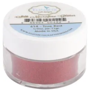 Elizabeth Craft Designs Microfine Glitter Rouge