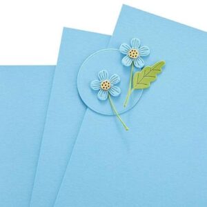 Spellbinders Cardstock 100 lb 8.5"X11" Bleu des Îles