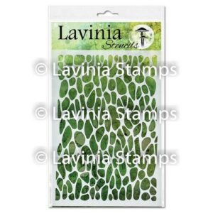 Lavinia Stencil Craquelure