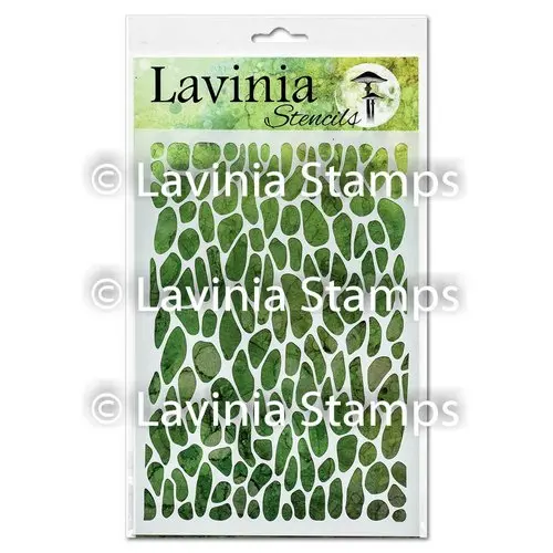 Lavinia Stencil Craquelure