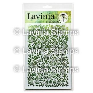 Lavinia Stencil Feuille de Plume