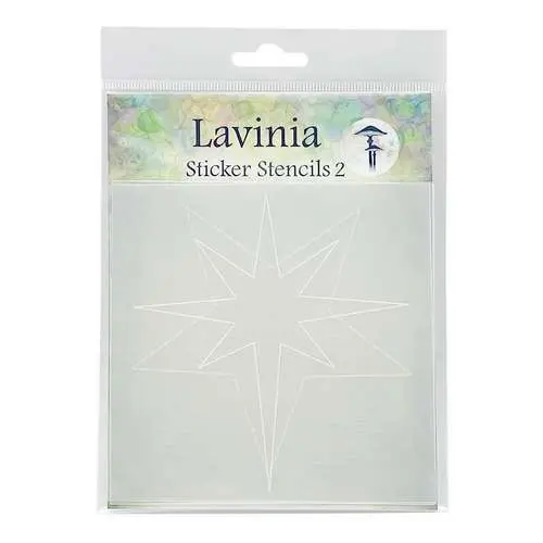 Lavinia 4 Stencils Autocollants #2